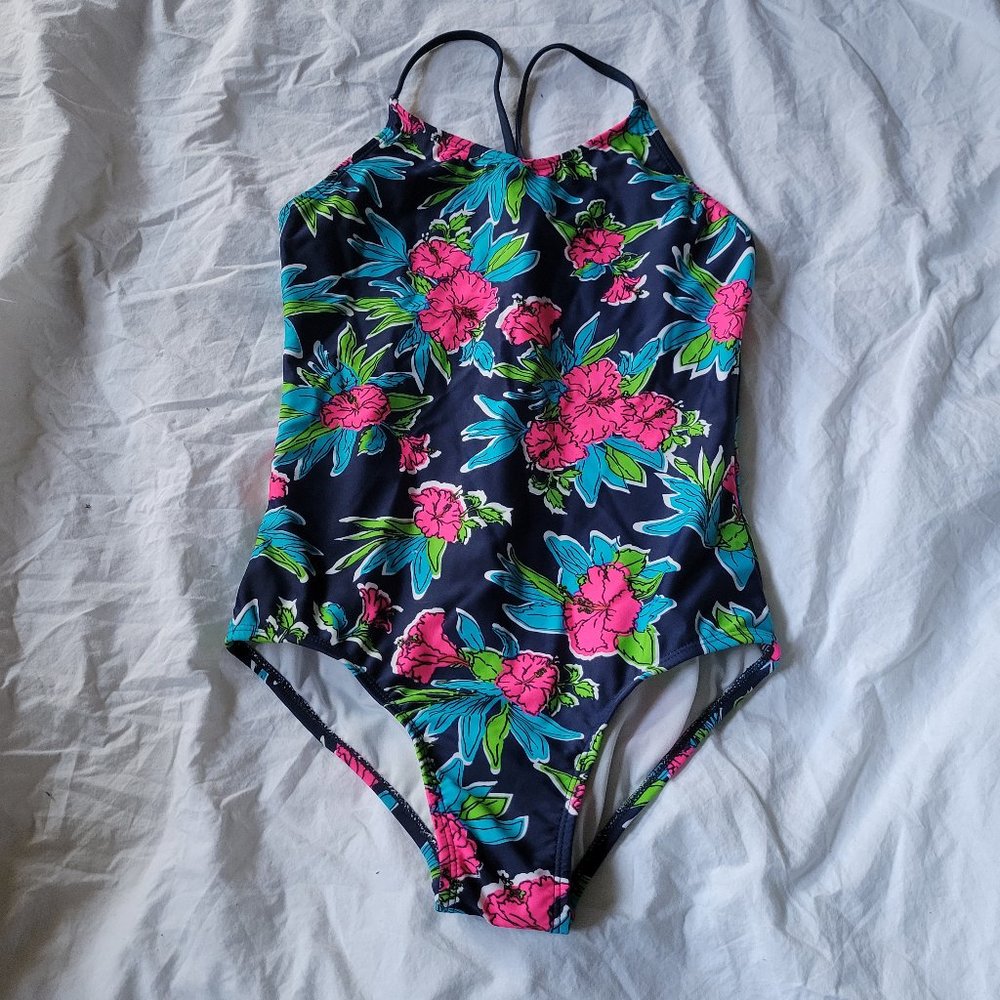 Kids floral swimsuit